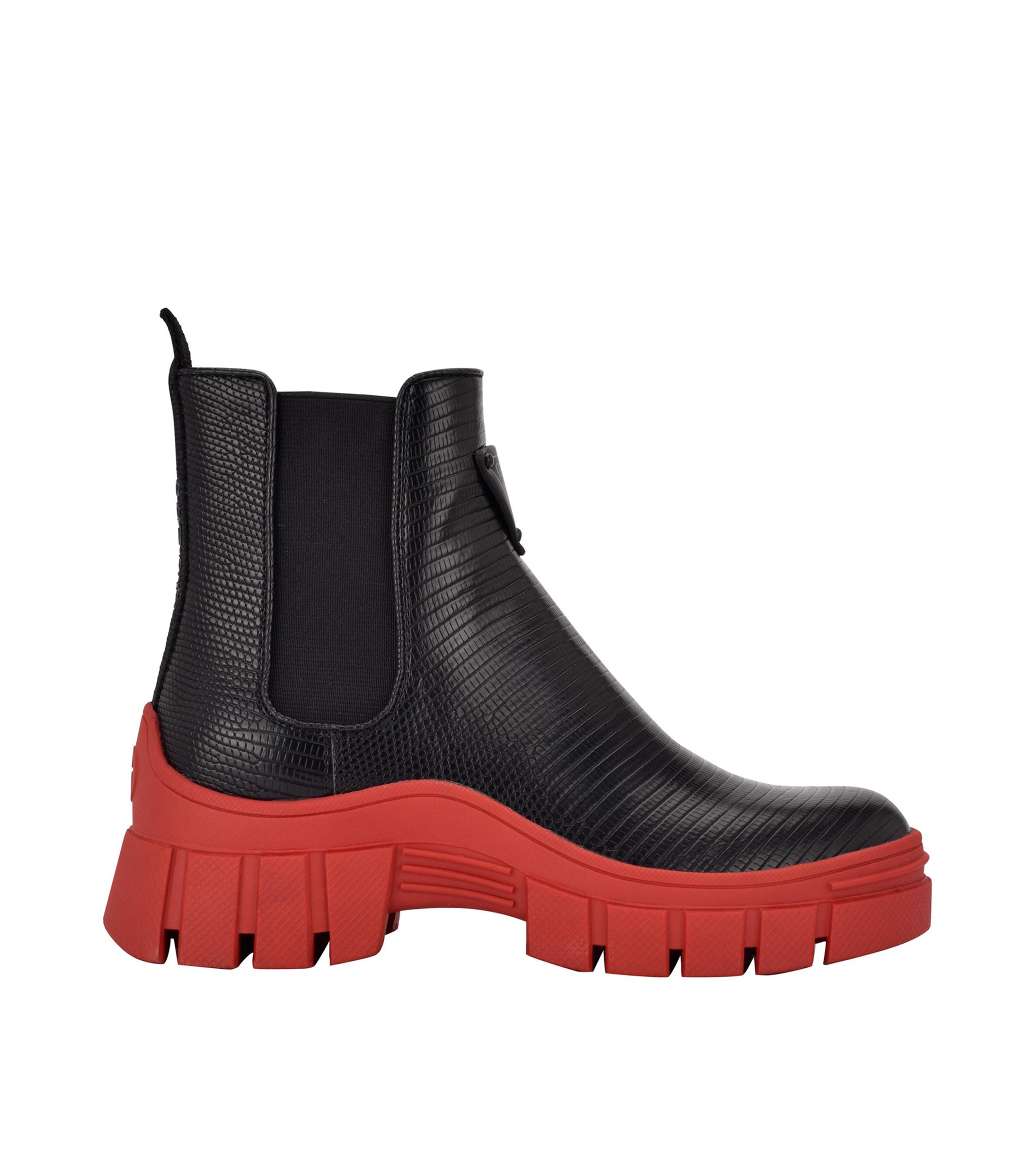 Botines hotsell rojos guess